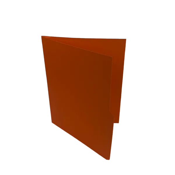 Folder Carta Intenso Naranja, Paquete con 100 - Image 3