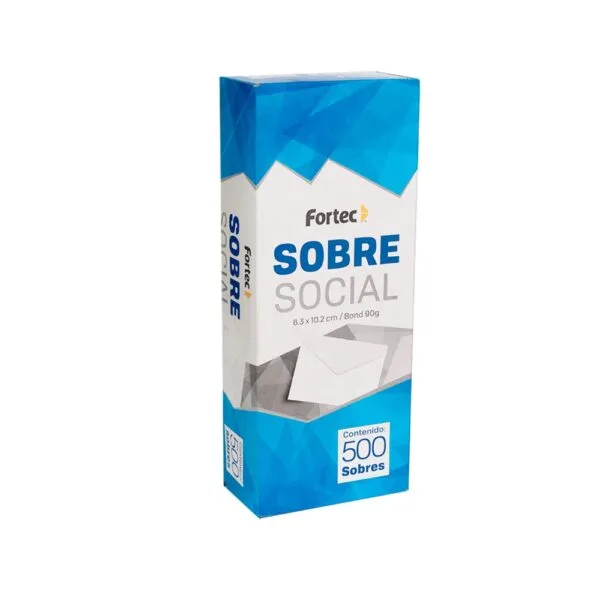Sobre Social, Paquete con 500 - Image 2